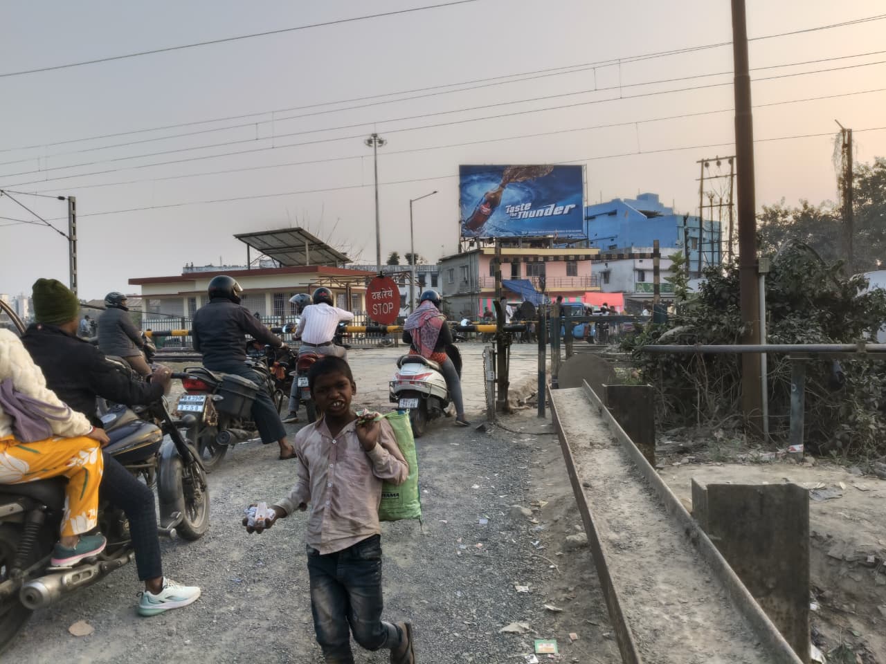 Taste the Thunder hoarding